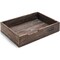 Rustic Wood Stackable Paper Tray for Office and Organization (13.6 x 9.75 In)